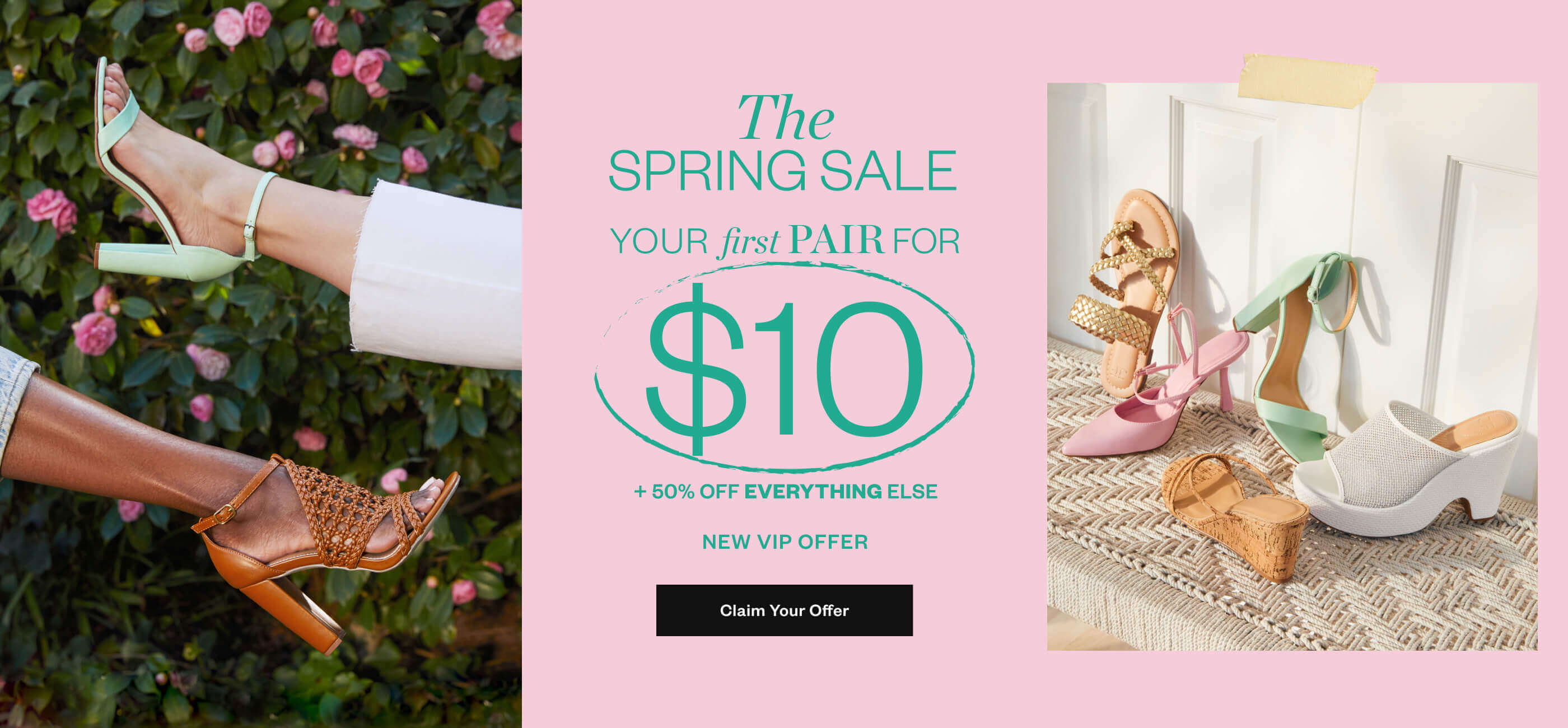 The Spring Sale. Your First Pair For $10. Plus 50% Off Everything Else. New VIP offer