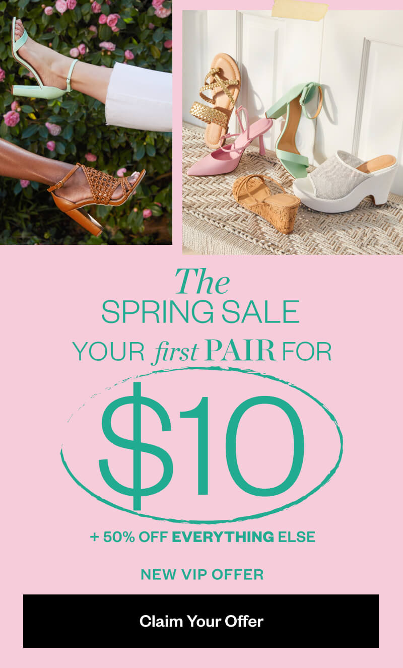The Spring Sale. Your First Pair For $10. Plus 50% Off Everything Else. New VIP offer