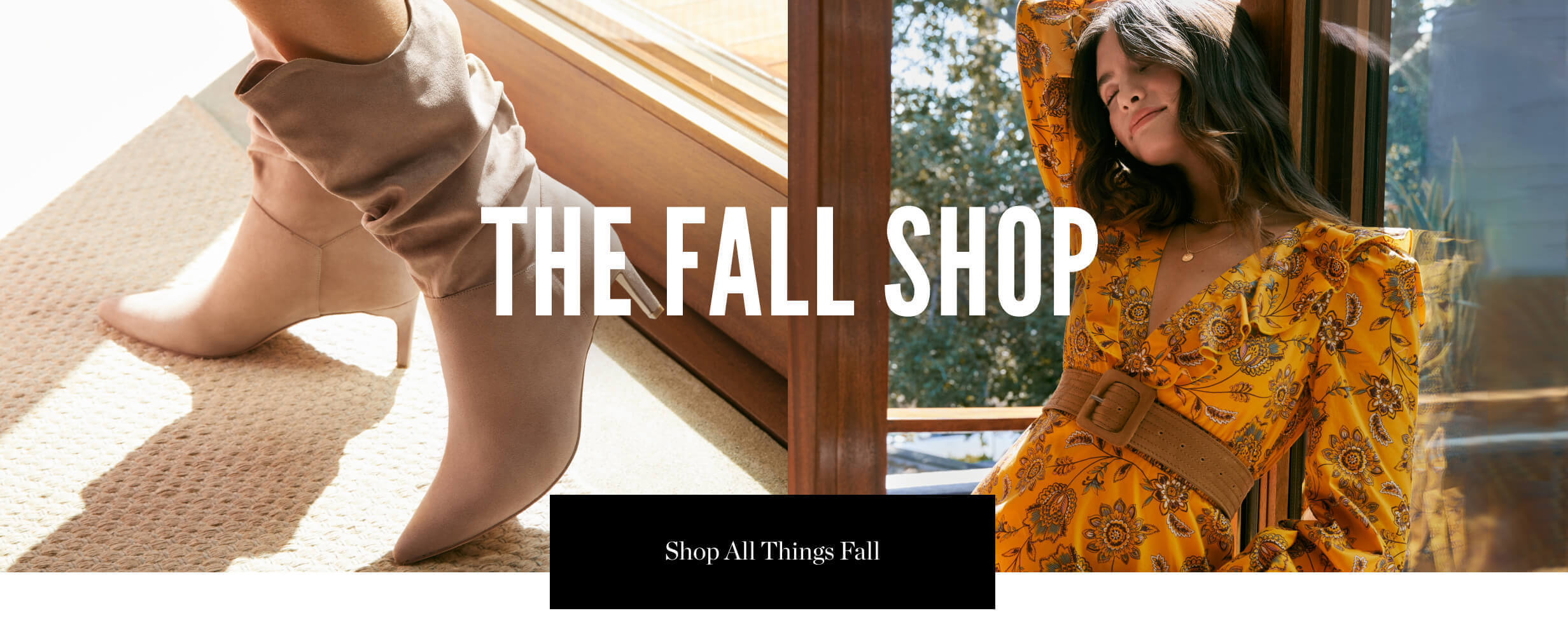 That fall feeling. The fall shop is here. Shop all things fall.