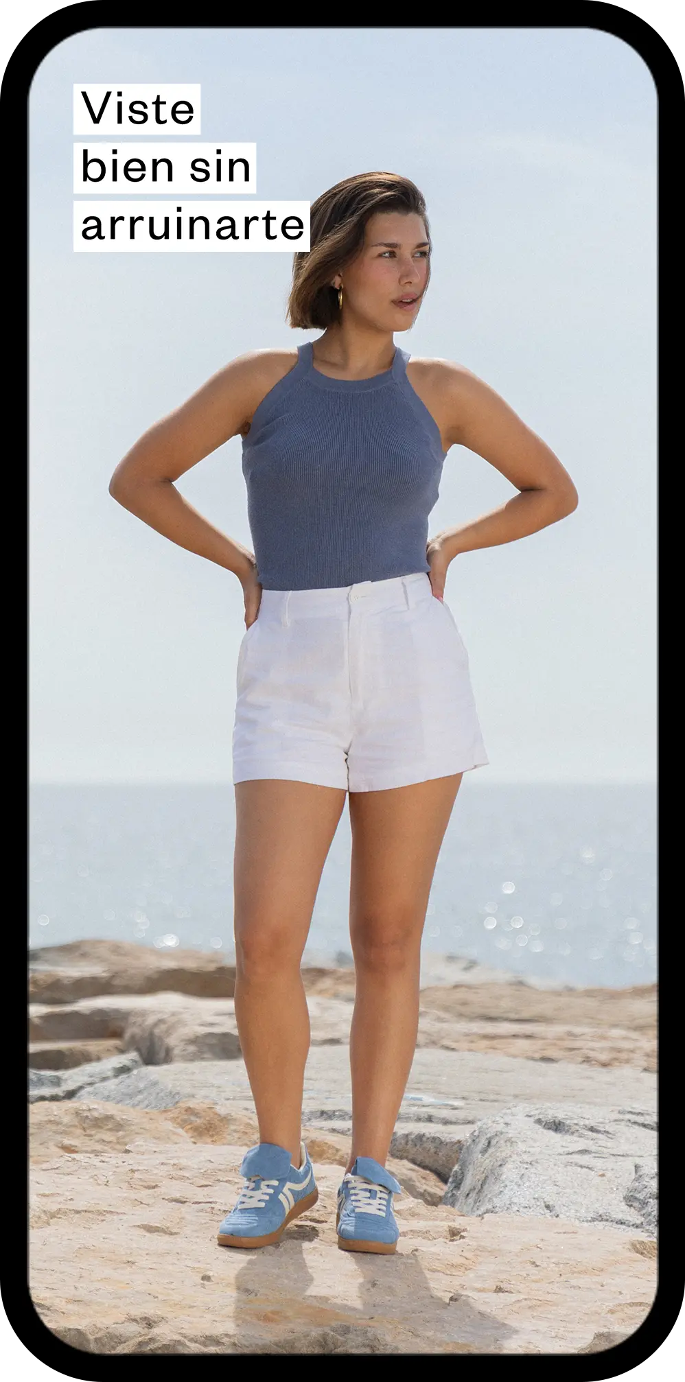 Screenshot of justfab app