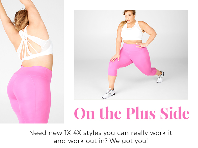 plus size activewear bras